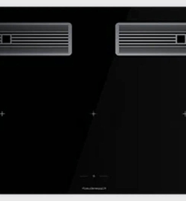 Профессиональная индукционная варочная панель с вытяжкой Küppersbusch KMI12850.0SR-E — сочетание мощности, дизайна и практичности