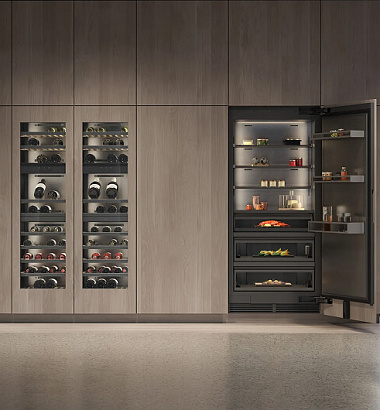 Gaggenau Vario Kältegeräte Serie Expressive — архитектурная холодильная система премиум-класса
