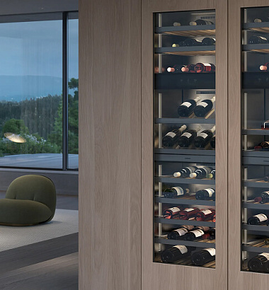 Винные климатические шкафы Gaggenau — идеальные условия для хранения вина