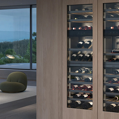Винные климатические шкафы Gaggenau — идеальные условия для хранения вина