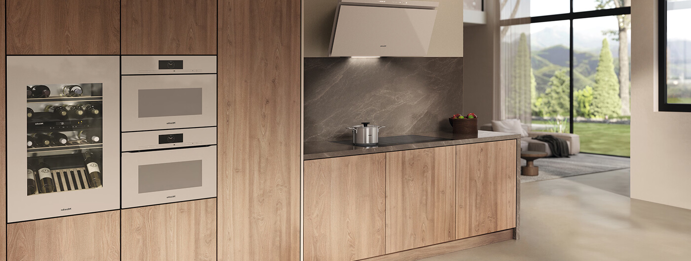 Новая кухонная коллекция Miele в оттенке Pearlbeige — элегантность и гармония в каждом элементе