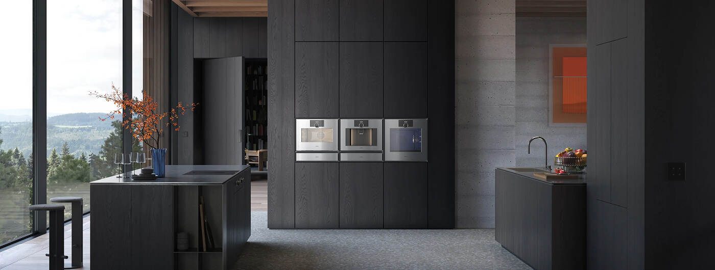 Gaggenau Serie Expressive — скульптурный дизайн и профессиональные технологии для современной кухни