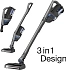 Пылесос Miele SMUL1 Triflex HX1 графитовый серый